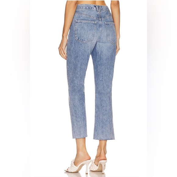 New! Veronica Beard Carly High Rise Kick Flare High Jeans in Pebble Stone 👖sz 26 - Picture 4 of 6